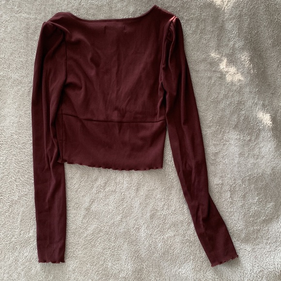 Urban Outfitters | Ruby Button Up Cropped Top - Picture 5 of 7